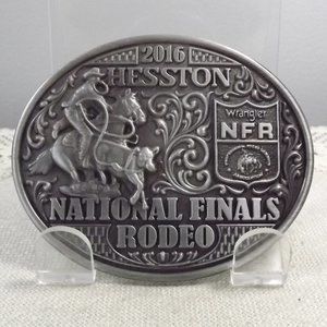 2016 Hesston National Finals Rodeo Belt Buckle